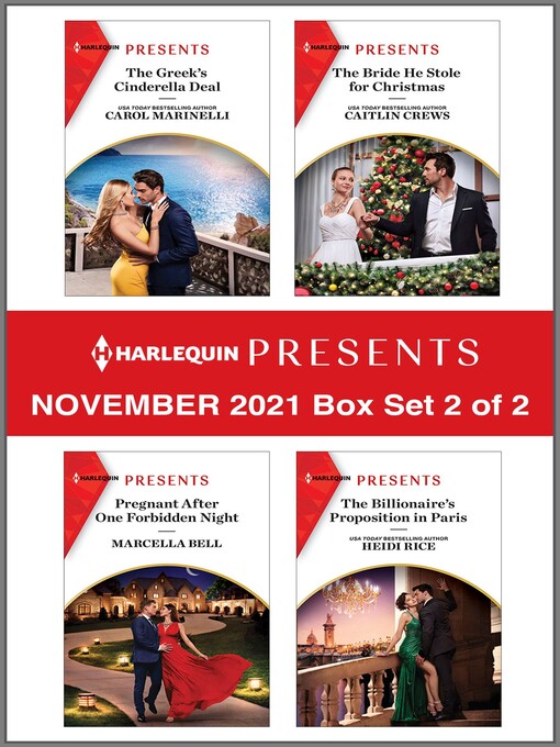 Title details for Harlequin Presents November 2021--Box Set 2 of 2 by Carol Marinelli - Available